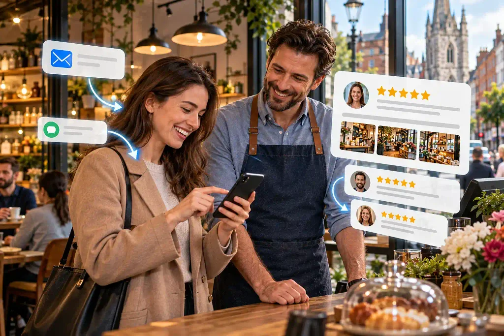 Irish business collecting genuine customer reviews